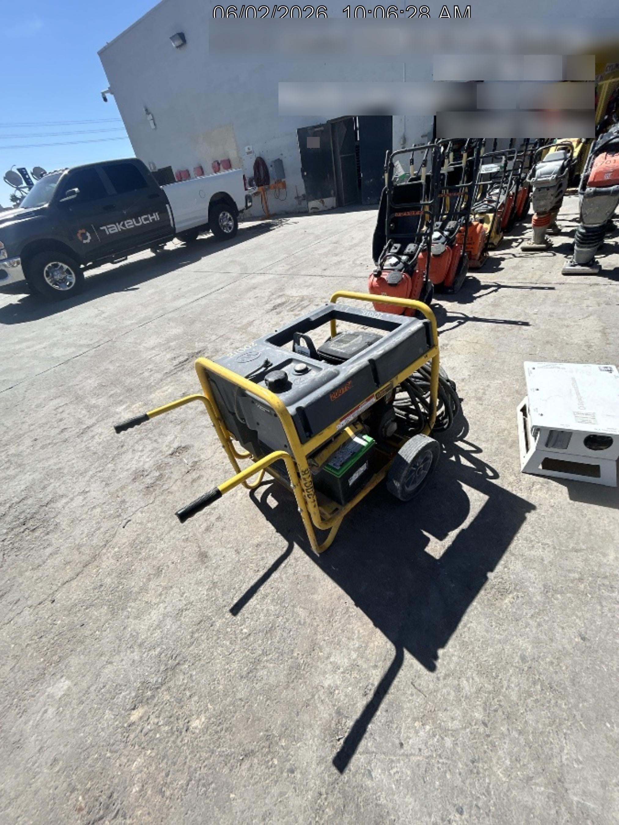 2018 Wacker Neuson GPS9700V Wacker Neuson GPS9700V Portable Generator