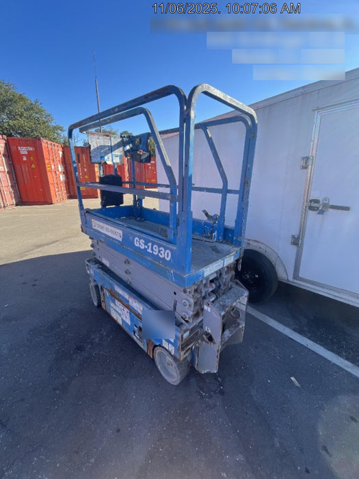 2018 Genie GS-1930 Genie GS-1930 Scissor Lift w/Standard Options
