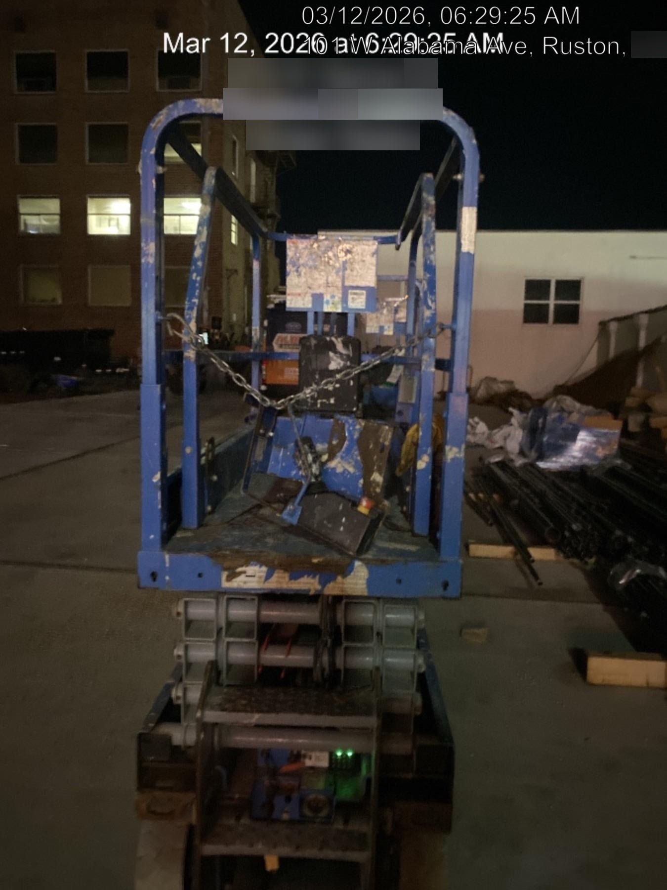 2019 Genie GS-1930 Fixed Rails with Chain Entry