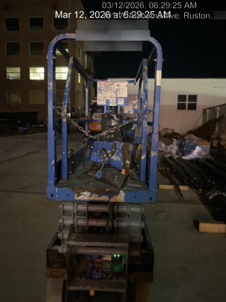 2019 Genie GS-1930 Fixed Rails with Chain Entry