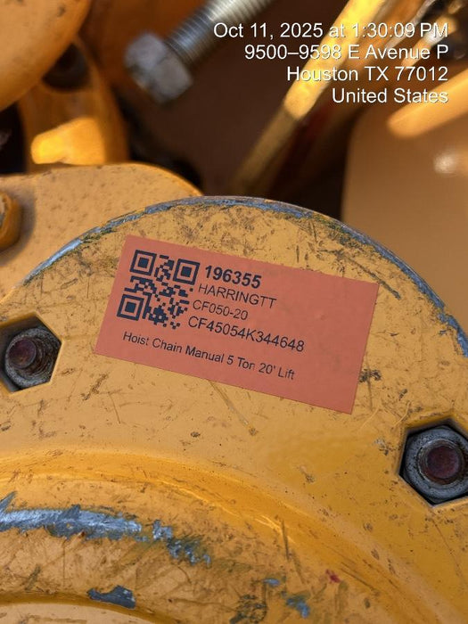 2021 HARRINGTON CF050-20