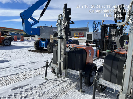 2023 Wanco WLTT-4MM4K Diesel, Deep Sea Controller, Shore Power Plug, Auto Start, (4) 350W LED Floodlights, 4kW Generator, 60 Gal Fuel Tank, 2" Ball, T3