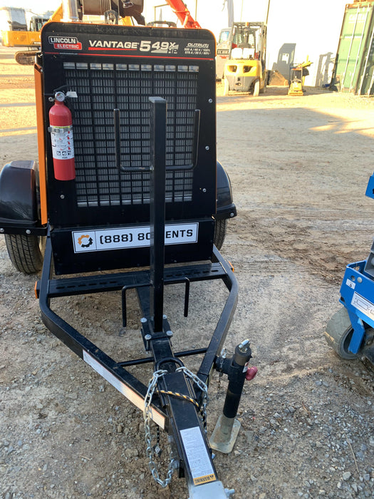 2021 Lincoln Electric Vantage 549X Ready Pak 3, ORANGE (includes trailer, cable rack, fender light kit)