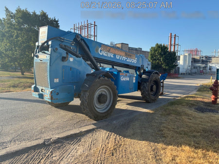 2018 Genie GTH-1056 GTH-1056 w/Open ROPS, FF Tires, Work Lights, 60" carriage/forks, cab mesh, beacon