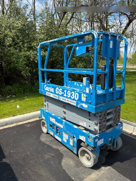 2018 Genie GS-1930 Genie GS-1930 w/Fixed Rail, Chain Entry