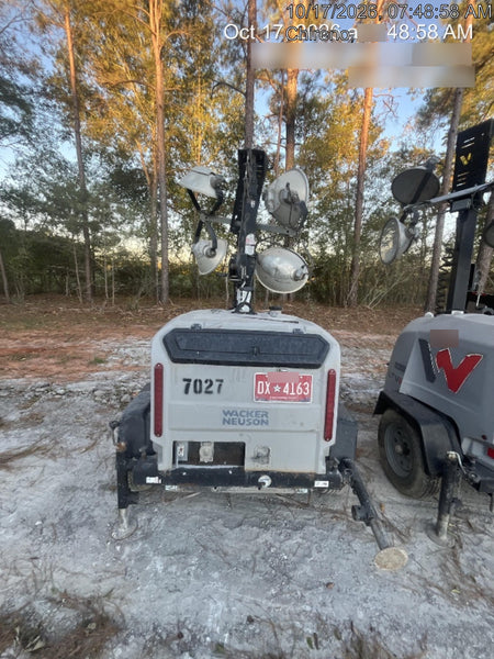 Wacker Neuson LTV6K-MH Wacker Neuson LTV6K Light Tower w/Kubota Engine