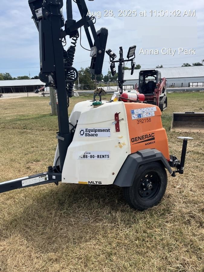 2024 Generac MLT2 Diesel, Flex Switch 120V Input, Powerzone Controller, 
(4) 320W LED Lights, 4kW Generator, 39.9 Gal Fuel Tank, 2" Ball, T3