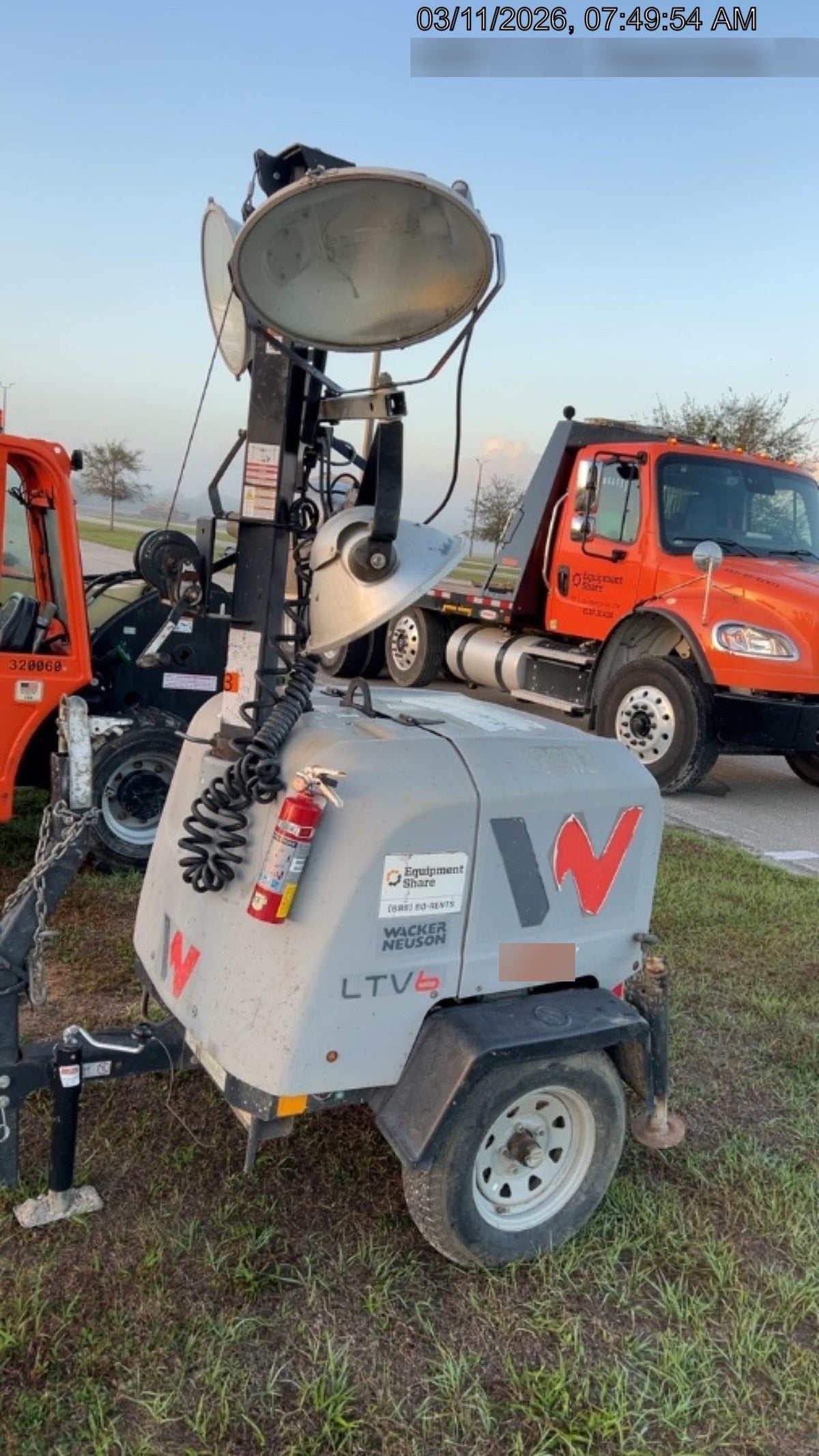 2019 Wacker Neuson LTV6L-MH Standard Options, ES Track Hardware, Fuel Level Sensor