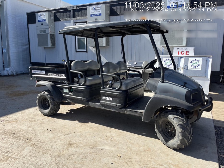2022 Club Car CA1700D Canopy, Diesel, 4 Passenger