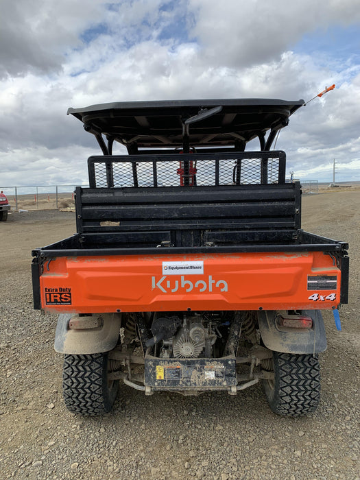 2022 Kubota RTV-X1140W-H Plastic Canopy, Windshield Acrylic Clear, LED Strobe Light, Wire Harness Kit, Back up Alarm