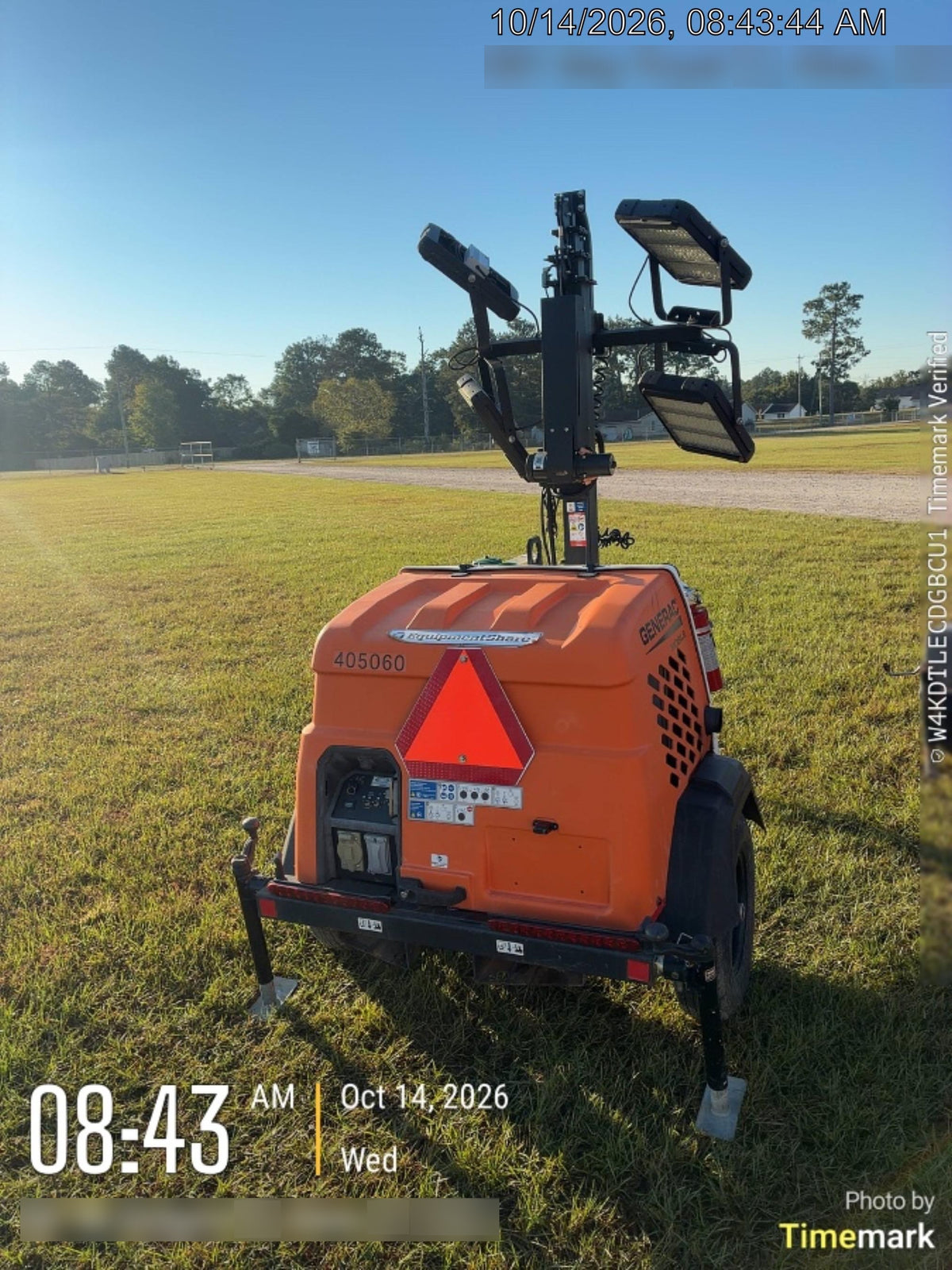 2024 Generac MLT6SKDS-STD4 ELEC WINCH Diesel, Electric Winch Mast, Powerzone Controller, (4) 320W LED Lights, 4kW Generator, 39.9 Gal Fuel Tank, 2" Ball, T3