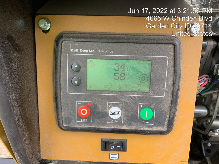 2021 Allmand NLV3GR (4) LED Light Fixture 350W, 23' Vertical Mast, 3kW Prime, Towable, Deep Sea L401, Leveling Jacks, Yanmar T4F 5.8hp