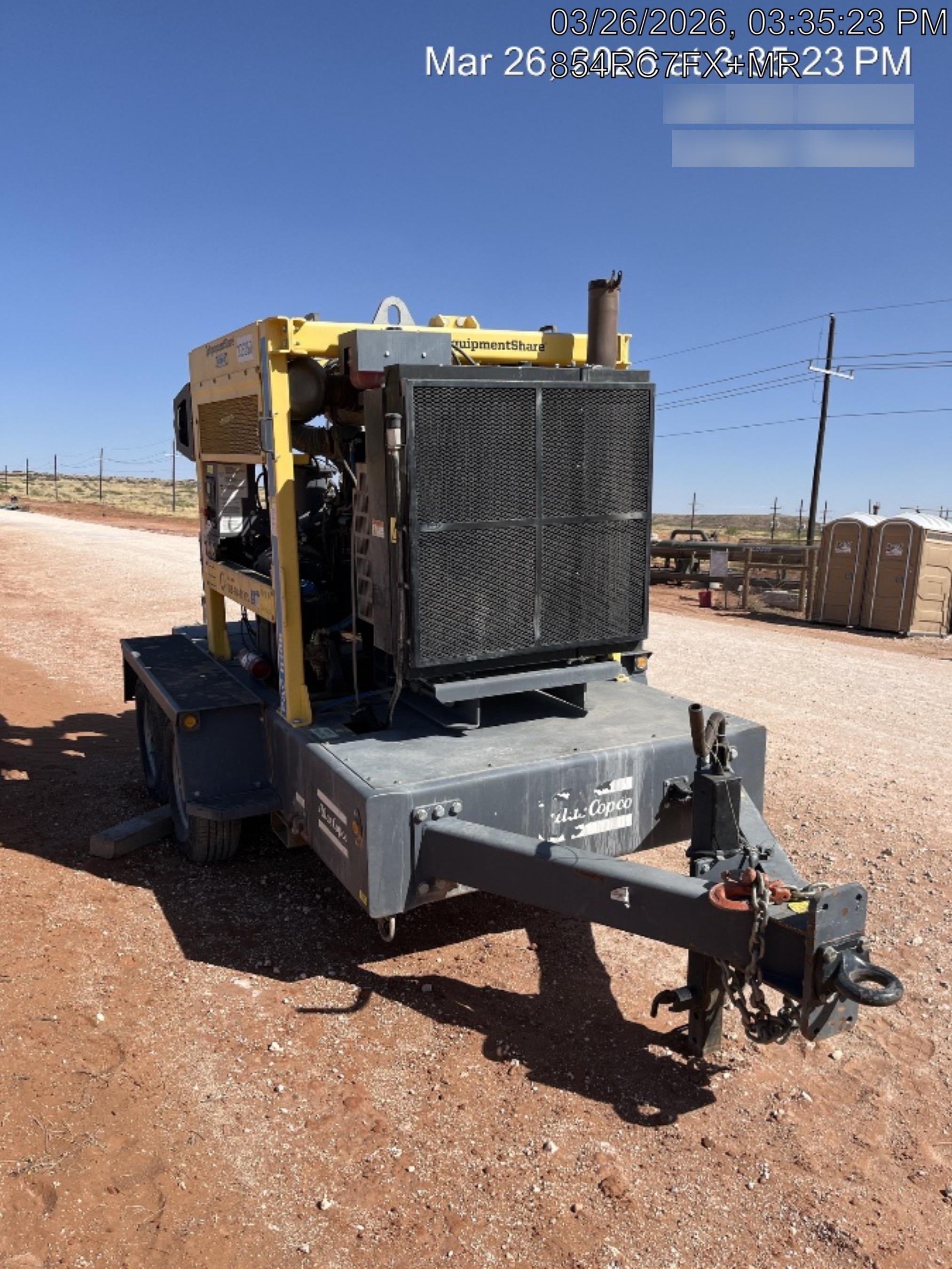 2022 ATLAS COPCO PAC H108 JD