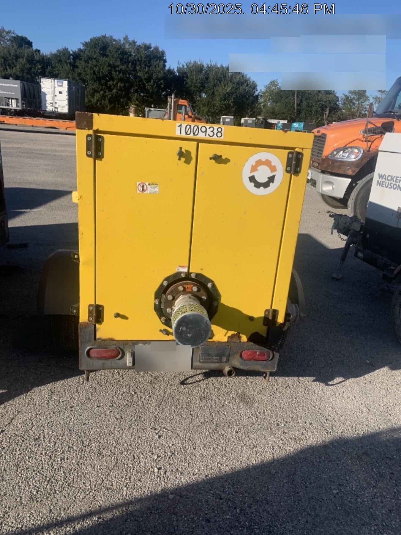 2020 ATLAS COPCO PAS 100 HF CS Enclosed