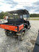 2022 Kubota RTV-X1140W-H Plastic Canopy, Windshield Acrylic Clear, LED Strobe Light, Wire Harness Kit, Back up Alarm