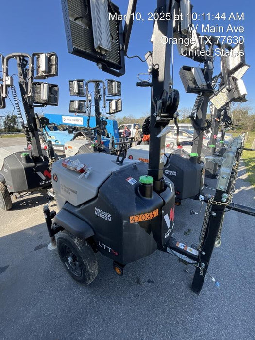 2024 Wacker Neuson LTT4 Diesel, Kohler KDW702, Deep Sea Controller, Auto Start, LED 320W, Bypass Outlet, T3