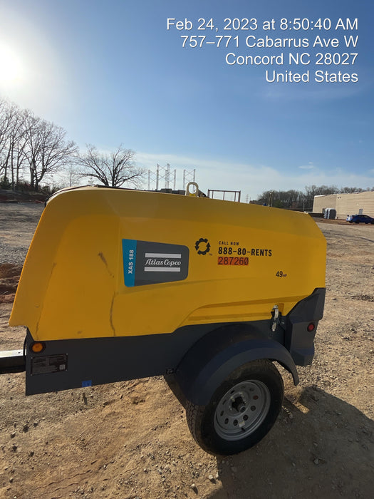 2023 ATLAS COPCO XAS188 CWK