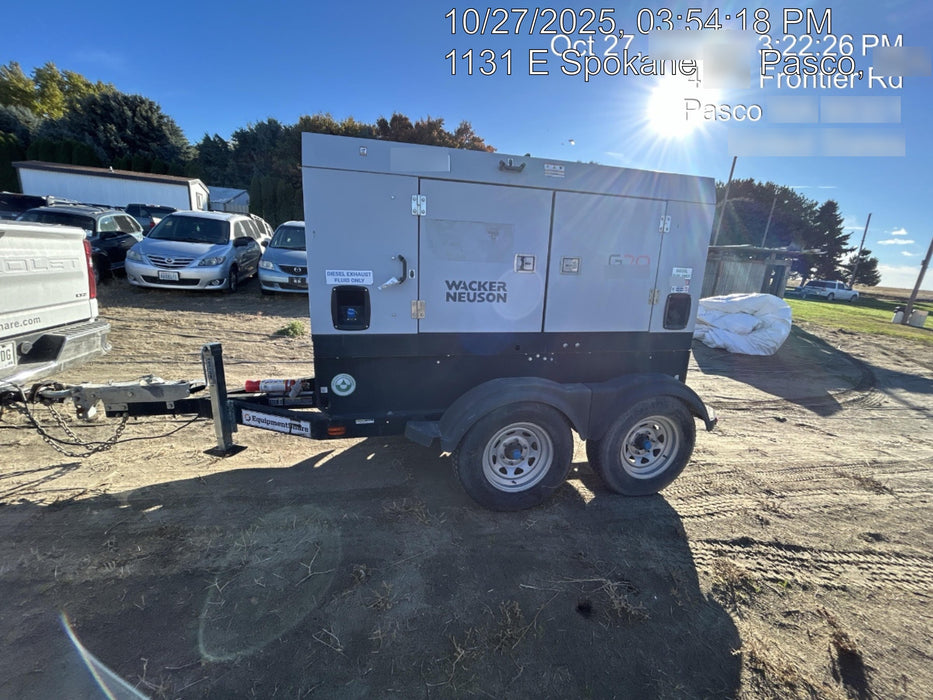 2020 WACKER NEUSON G70