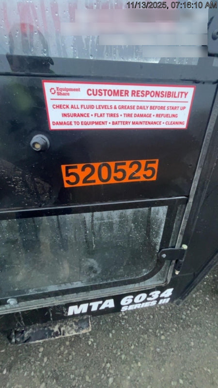 2025 MANITOU MTA6034