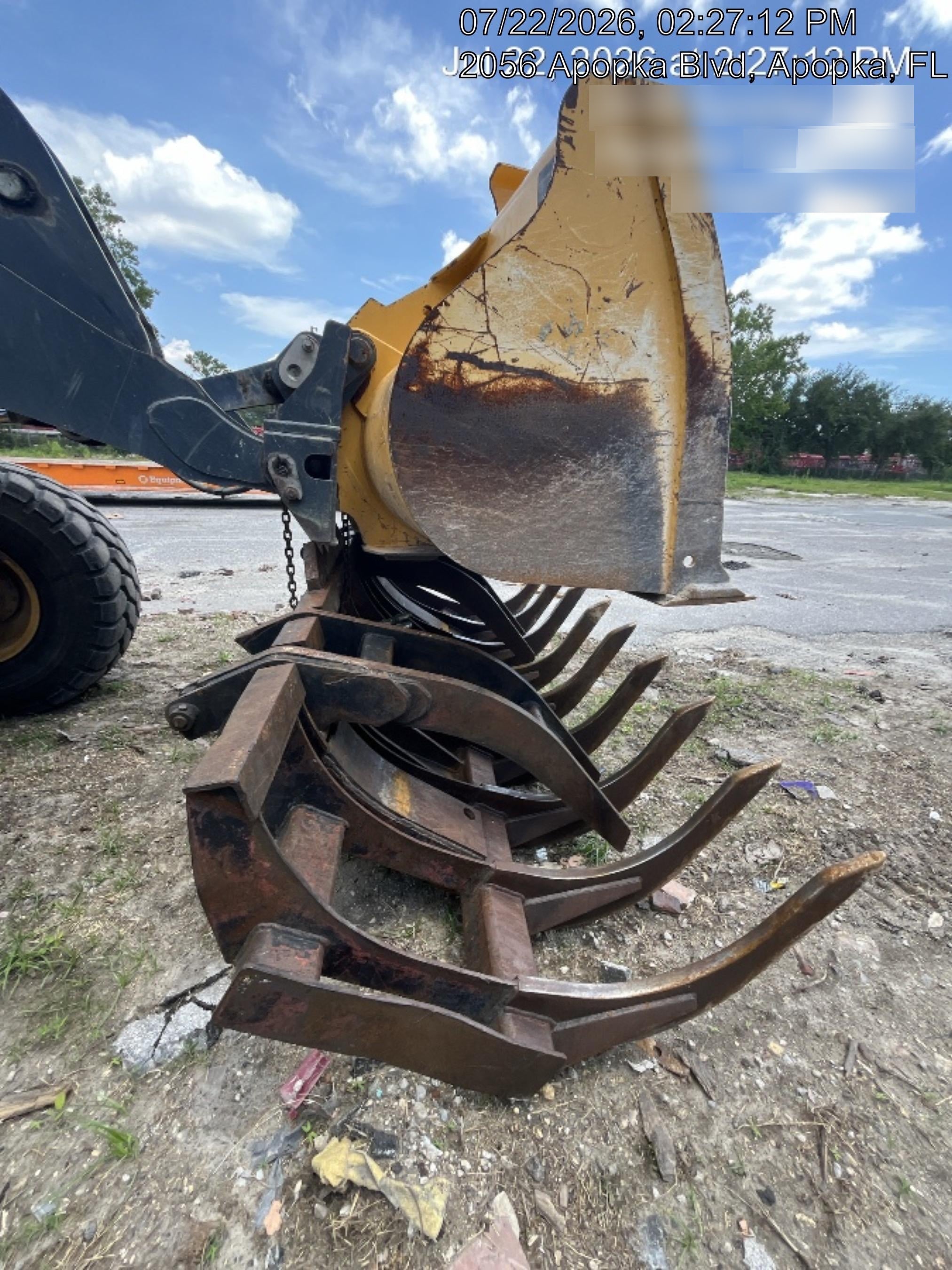 2021 FLECO 120" Grapple Rake - Fleco