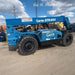 2018 Genie GTH-844 Genie GTH-844D w/Open ROPS, Solid Tires, Work Light/Beacon, 60" Carriage and Forks
