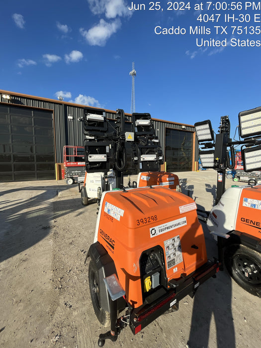 2024 Generac MLT2 Diesel, Flex Switch 120V Input, Powerzone Controller, 
(4) 320W LED Lights, 4kW Generator, 39.9 Gal Fuel Tank, 2" Ball, T3