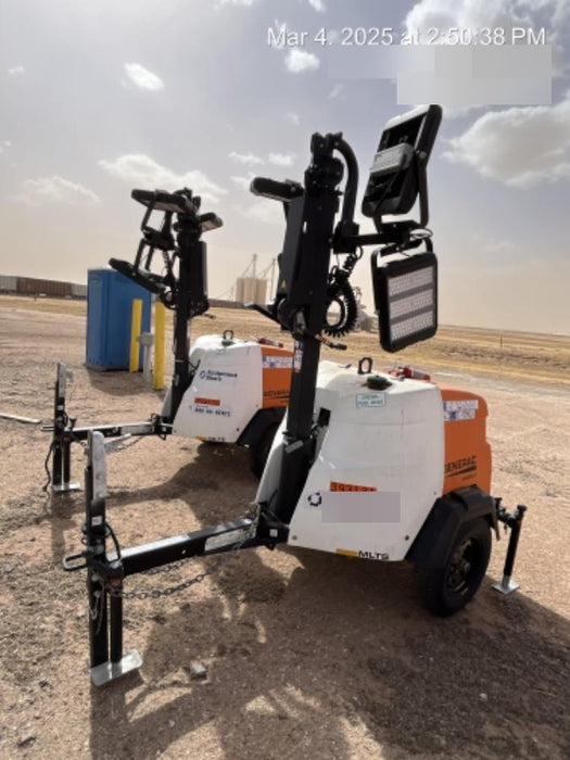 2024 Generac MLT2 Diesel, Flex Switch 120V Input, Powerzone Controller, 
(4) 320W LED Lights, 4kW Generator, 39.9 Gal Fuel Tank, 2" Ball, T3