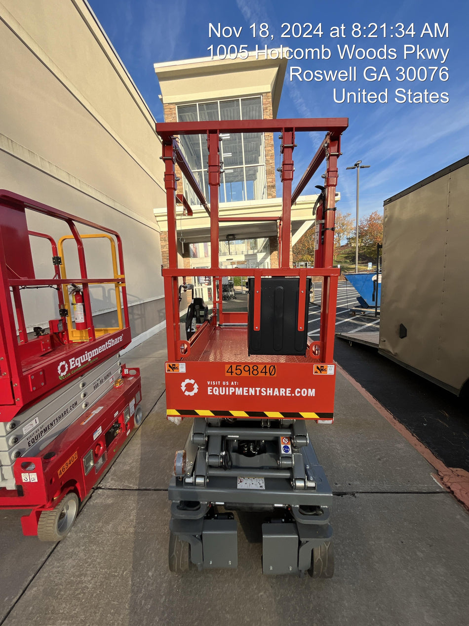 2024 Skyjack SJ3219 Electric Drive, Sld NM Tires, DBcns, RFRails, Power to Platform, T3 + Access Control