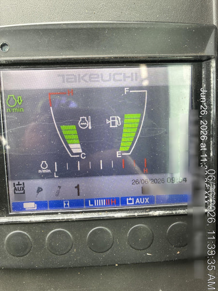2020 TAKEUCHI TB250-2C