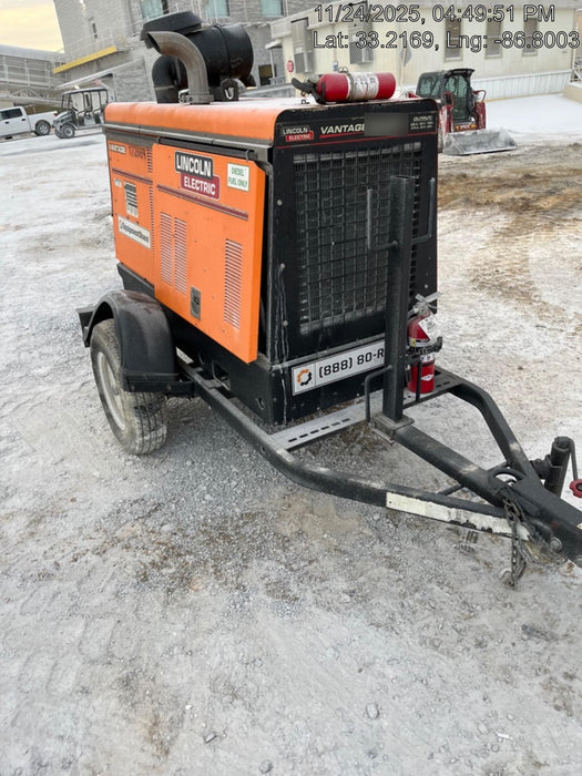 2021 Lincoln Electric Vantage 549X Ready Pak 3, ORANGE (includes trailer, cable rack, fender light kit)