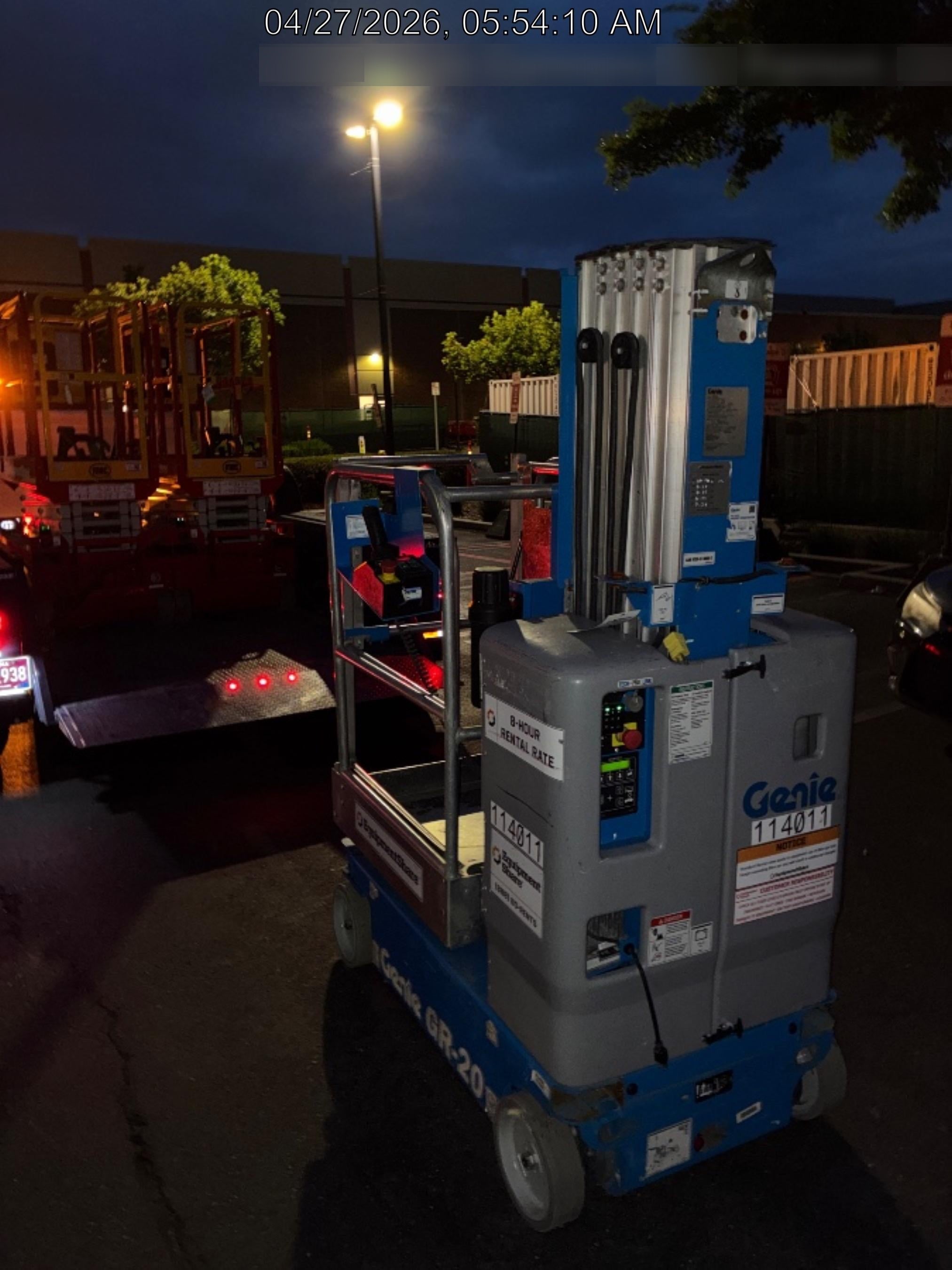 2020 GENIE GR-20