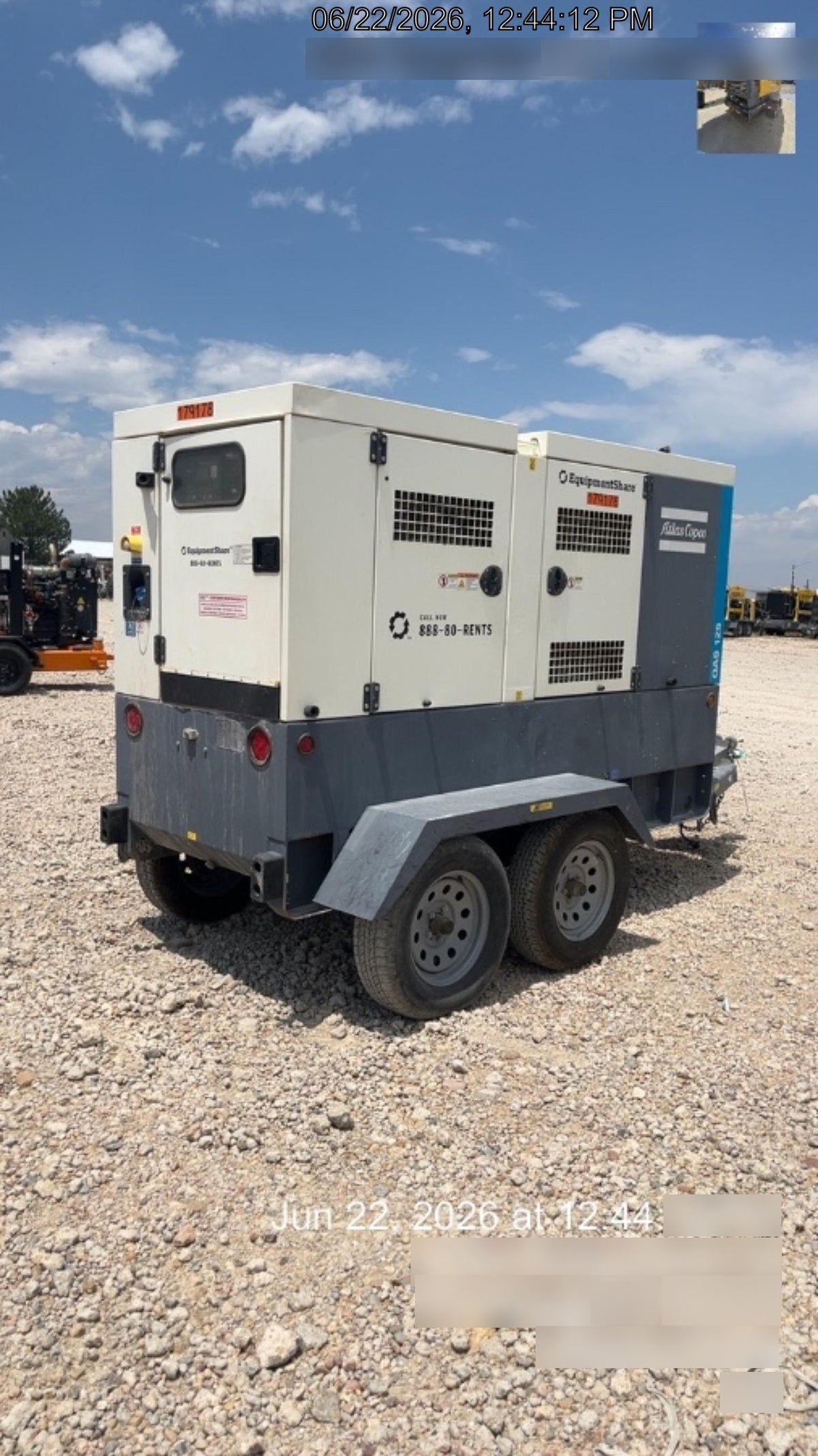 2021 ATLAS COPCO QAS 125