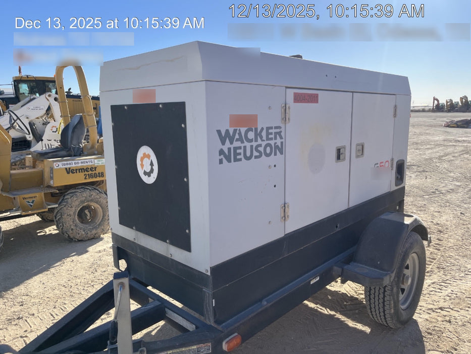 2018 WACKER NEUSON G50