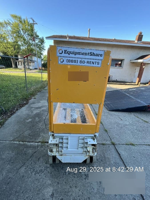 Custom Equipment HB-1430 <ul>
 <li>Hy-Brid Scissor Lift</li>
  <li>Platform capacity up to 670 lbs.</li>
  <li>Working height up to 20 ft</li>
  <li>Weighs under 1,700 lbs.</li>
  <li>Non-marking wheels </li>
</ul>