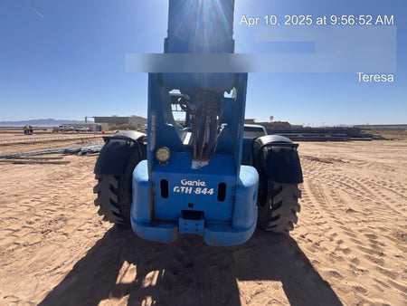 2018 Genie GTH-844 Genie GTH-844 w/ROPS, Work Lights, Solid Tires, RH Cab Mesh, Beacon, 60" Carriage and Forks
