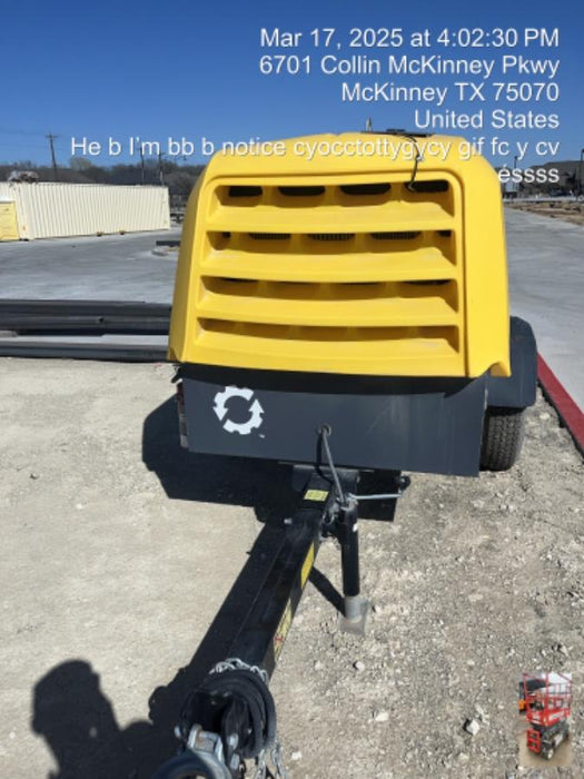 2023 ATLAS COPCO XAS188 CWK