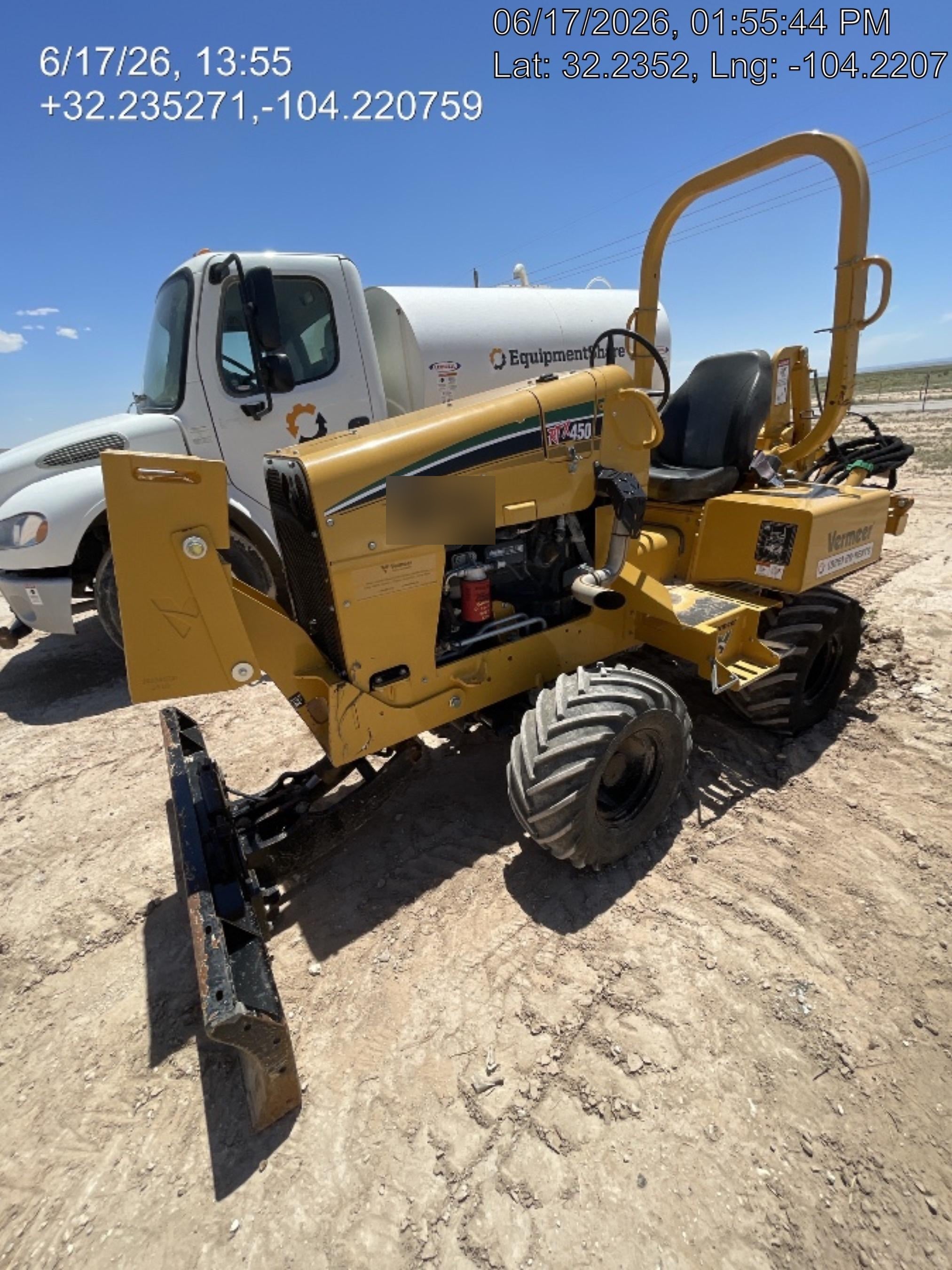 2019 VERMEER RTX450