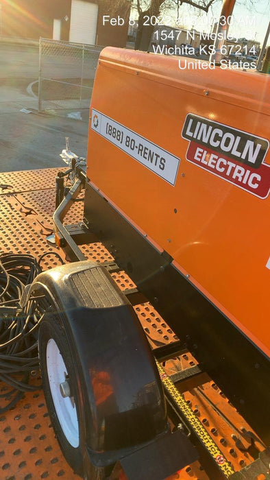 2021 Lincoln Electric Vantage 322 Vantage 322 Ready Pak 3 w/ Decals, ORANGE (includes trailer, cable rack, fender light kit) NO Telematics