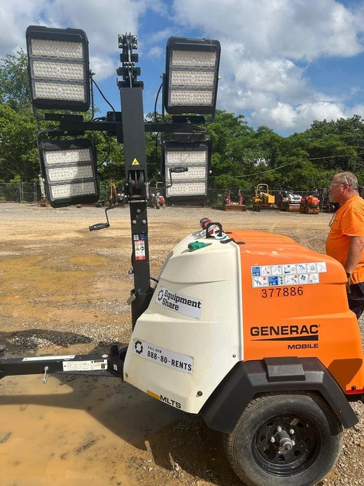 2023 Generac MLT2 Diesel, Flex Switch 120V Input, Powerzone Controller, 
(4) 320W LED Lights, 4kW Generator, 39.9 Gal Fuel Tank, 2" Ball, T3