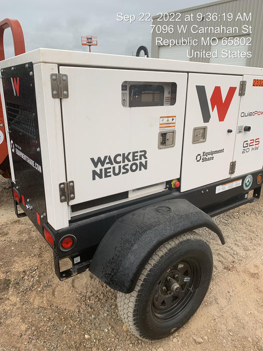 2022 WACKER NEUSON G25