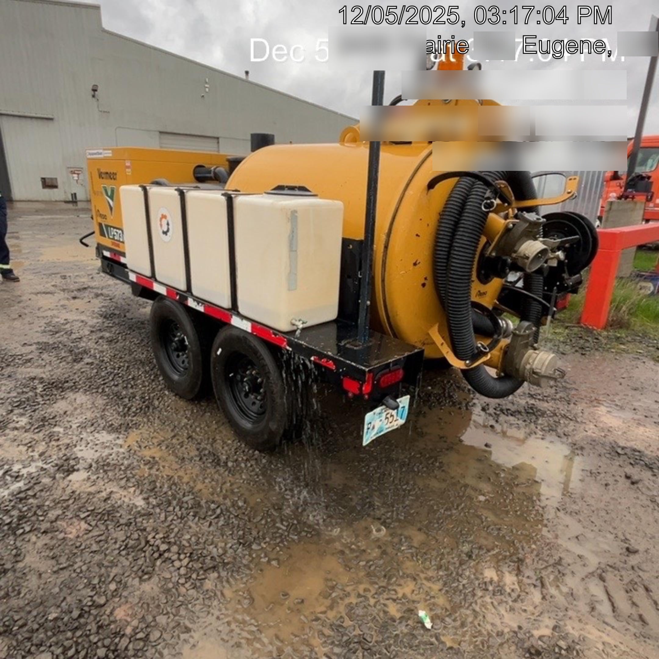 2022 Vac-Tron LP573XDT T4 Koehler Diesel Engine, 500 Gallon Debris Tank, x2 100 Gallon Water Tanks