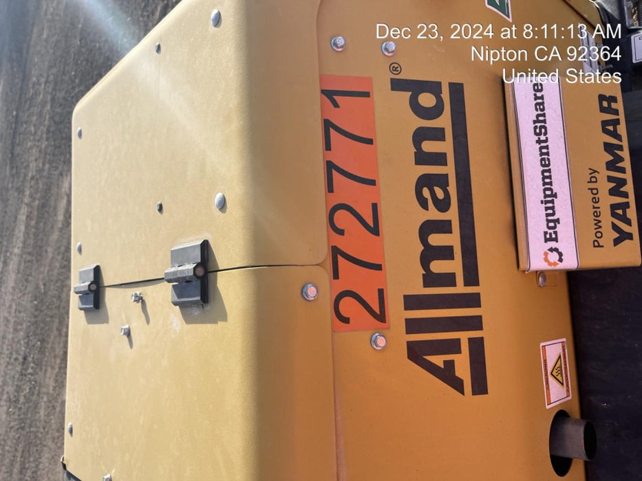 2022 Allmand NLV3GR (4) LED Light Fixture 350W, 23' Vertical Mast, 3kW Prime, Towable, ES Decals, T3