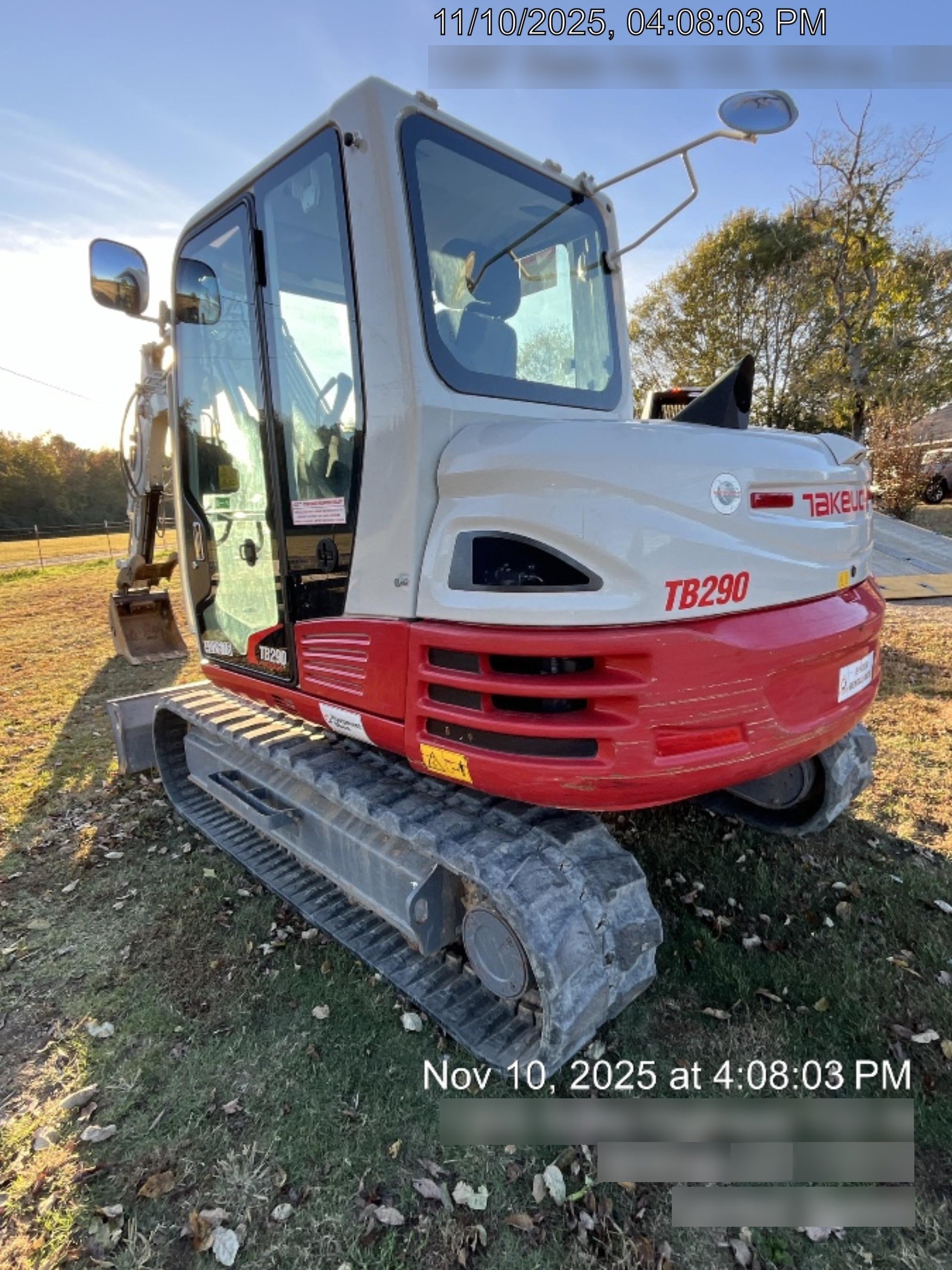 2024 TAKEUCHI TB290-CR