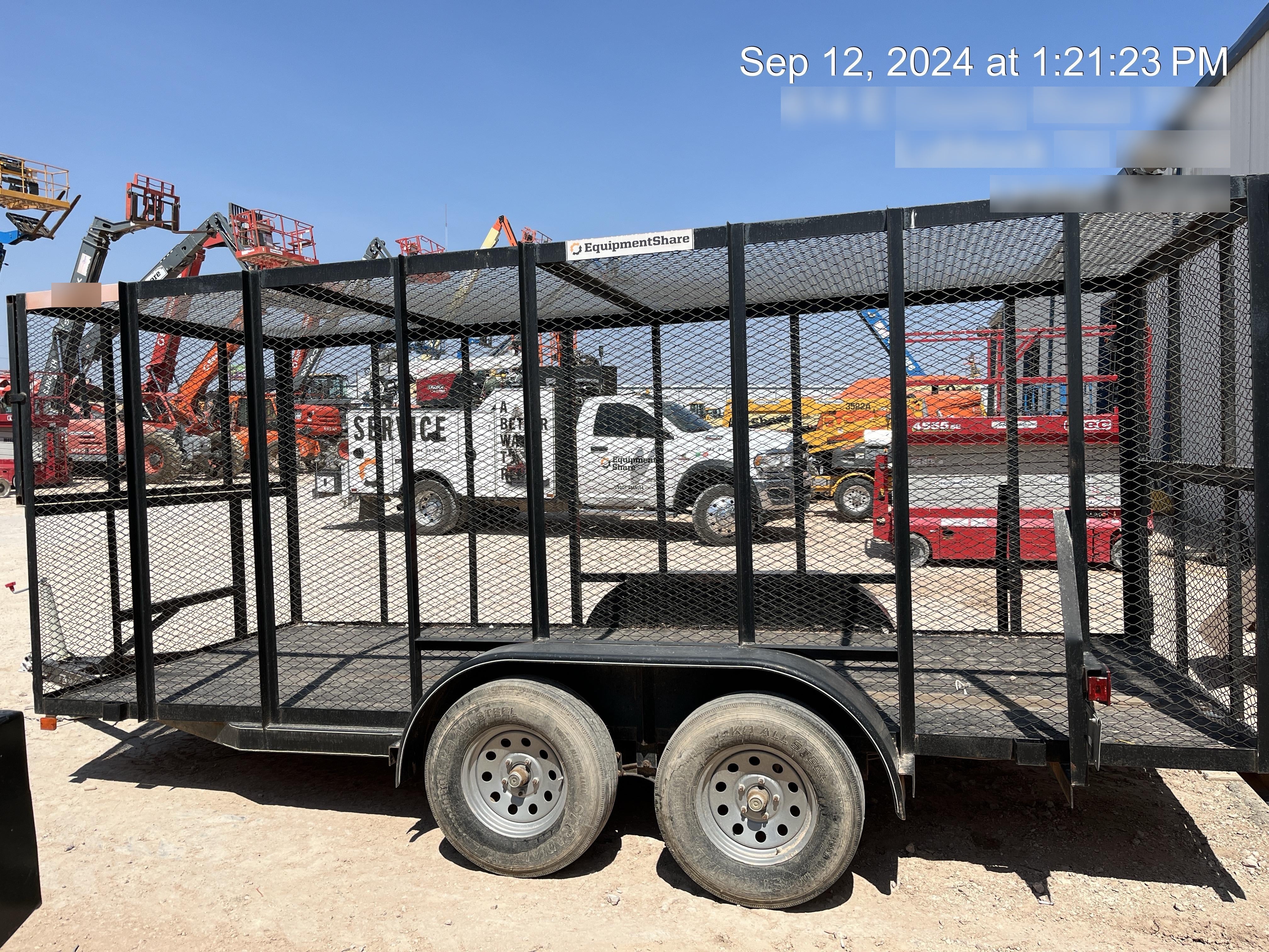 2019 CENTEX Trash Trailer