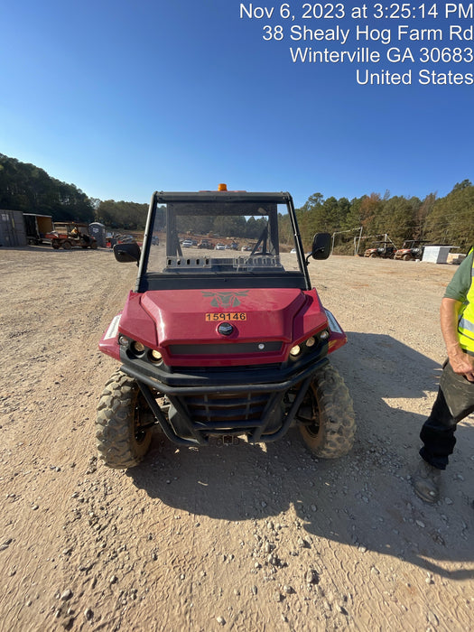 2021 Yanmar YU1000 Canopy, Steel Wheel, Poly WindShield, Beacon, Backup Alarm