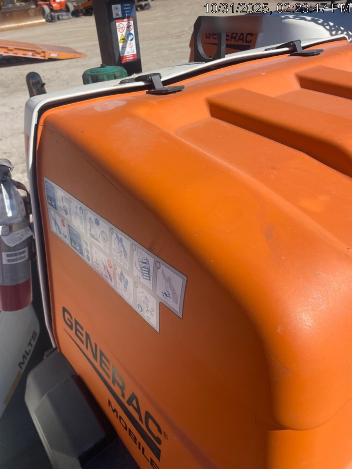 2023 Generac MLT2 Diesel, Flex Switch 120V Input, Powerzone Controller, 
(4) 320W LED Lights, 4kW Generator, 39.9 Gal Fuel Tank, 2" Ball, T3