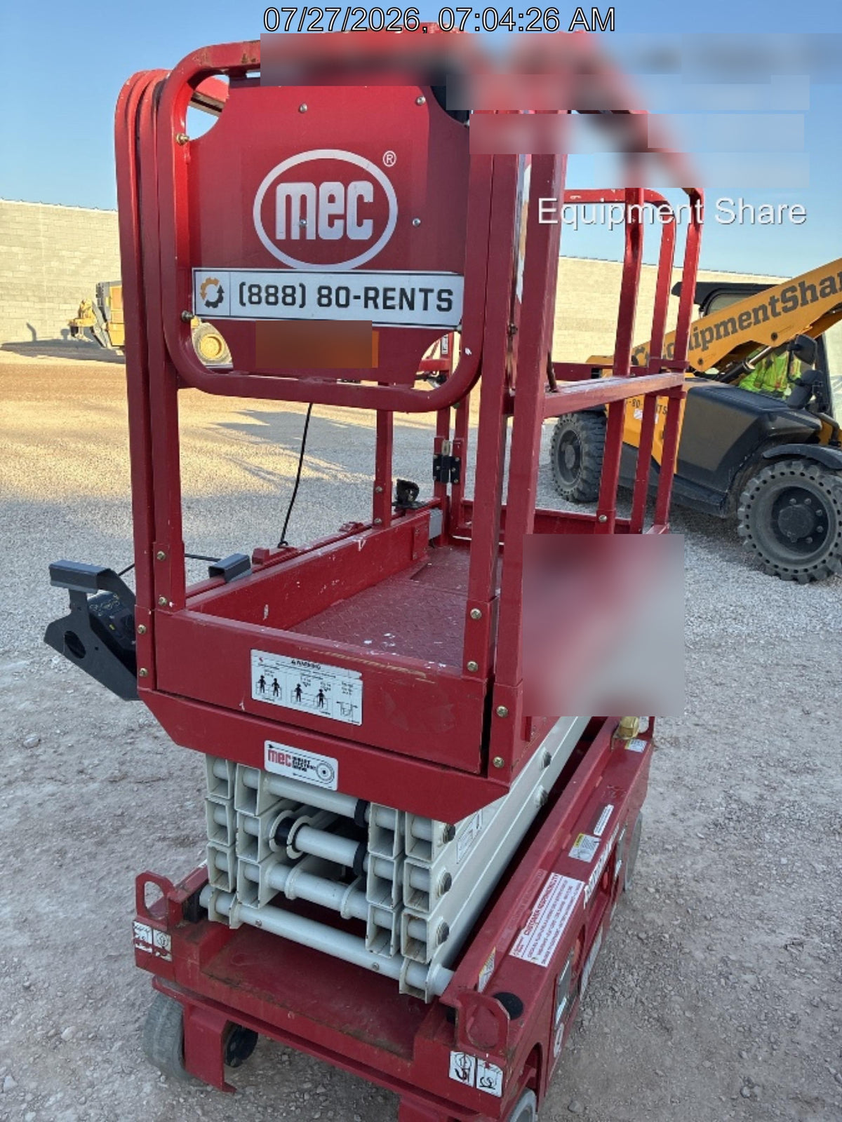 2019 MEC 1330SE Standard Options