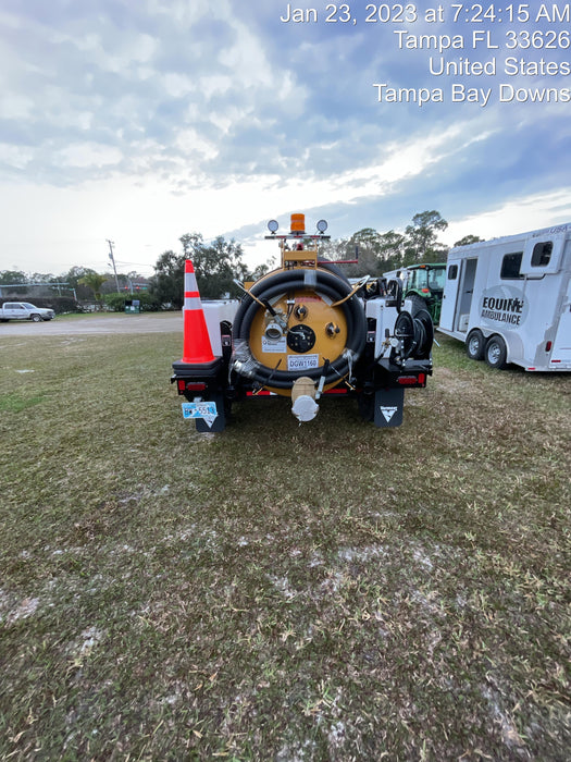 2023 Vac-Tron LP573XDT T4 Koehler Diesel Engine, 500 Gallon Debris Tank, x2 100 Gallon Water Tanks