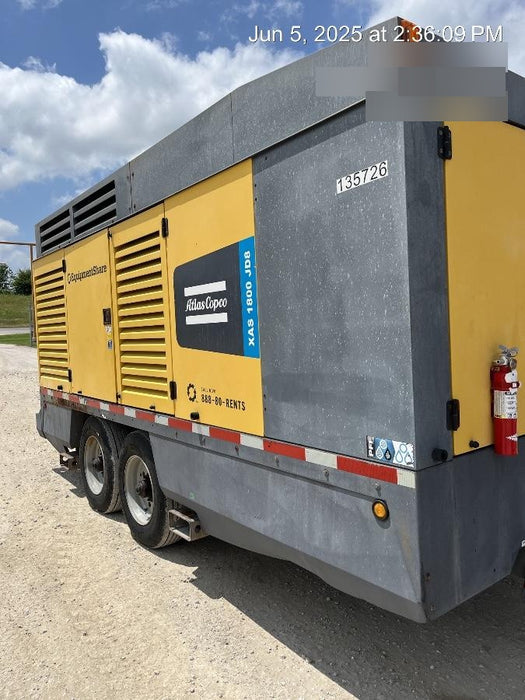 2021 ATLAS COPCO XAS 1800