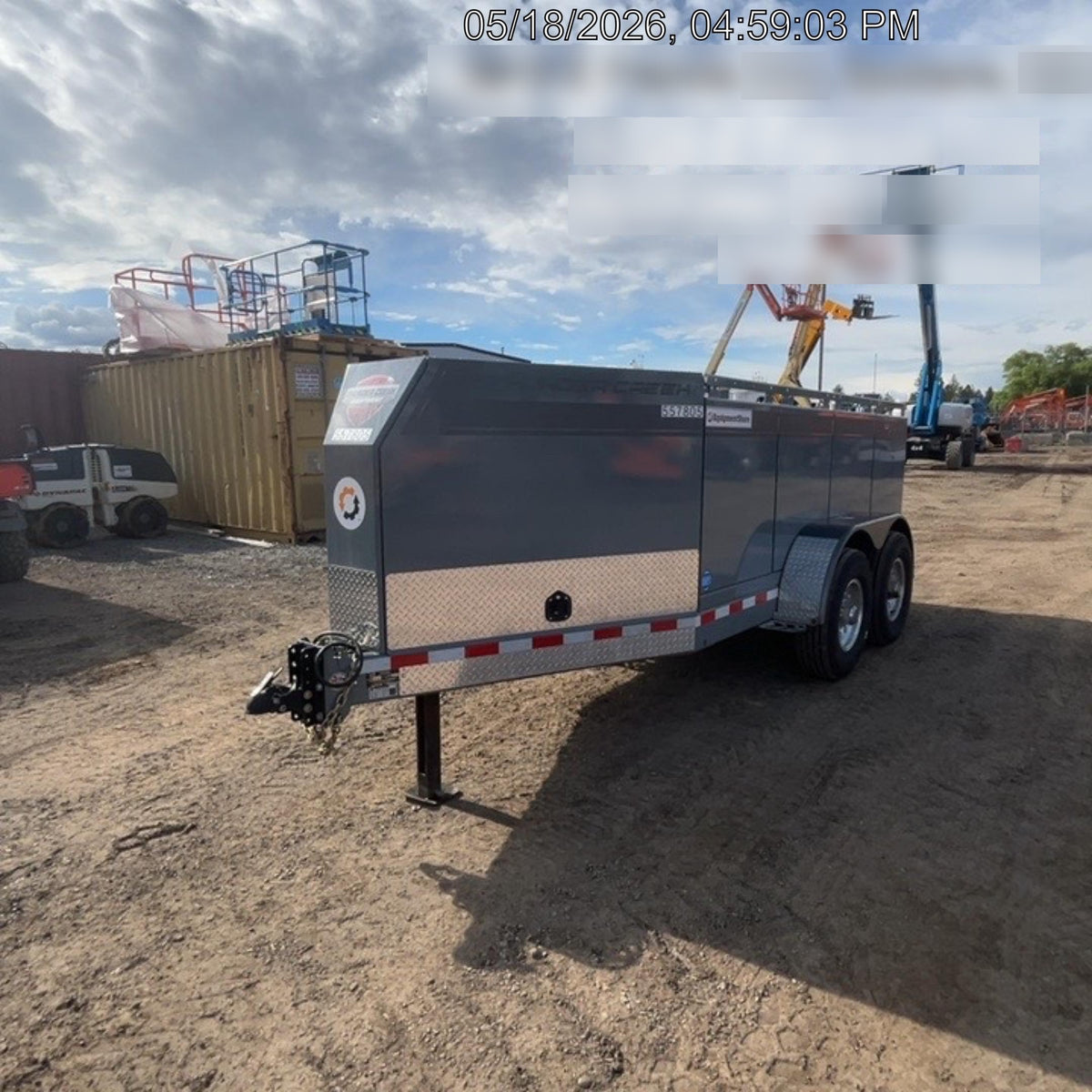 2025 THUNDER CREEK MTT920 - Hazmat not required